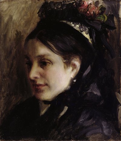 ラファメイトルの肖像、1870年 作： Pierre Auguste Renoir